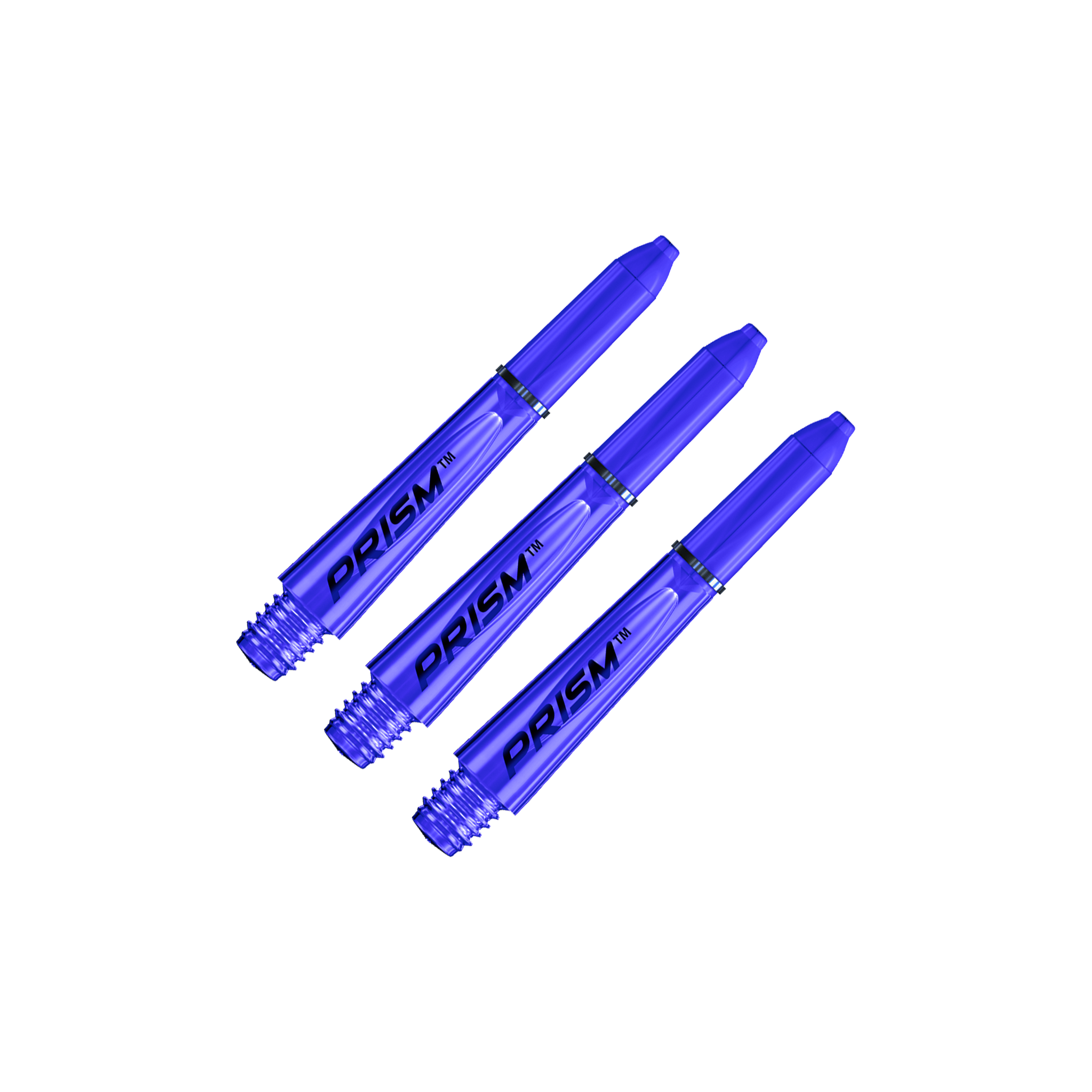 Winmau Prism 1.0 Extra Short (27mm) Polycarbonate Dart Shafts Blue Shafts