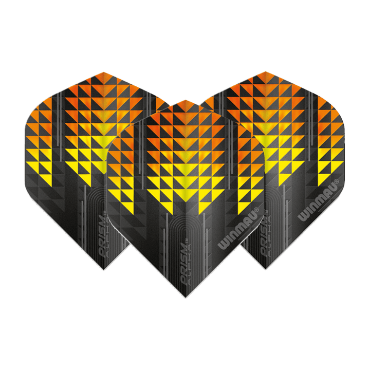 Winmau Prism Alpha Dart Flights Orange / Standard Flights