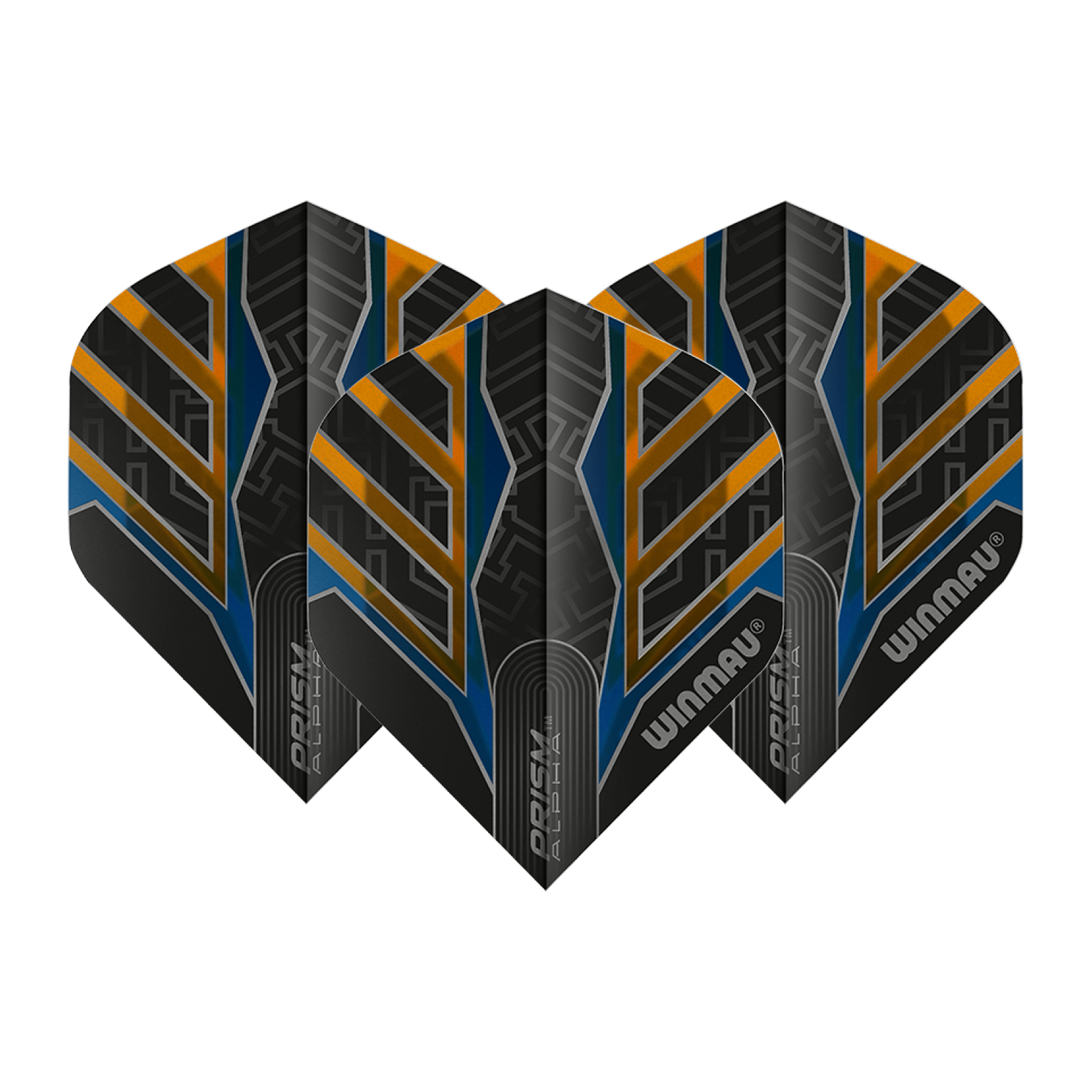 Winmau Prism Alpha Dart Flights Orange / Standard Flights