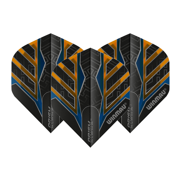 Winmau Prism Alpha Dart Flights Orange / Standard Flights