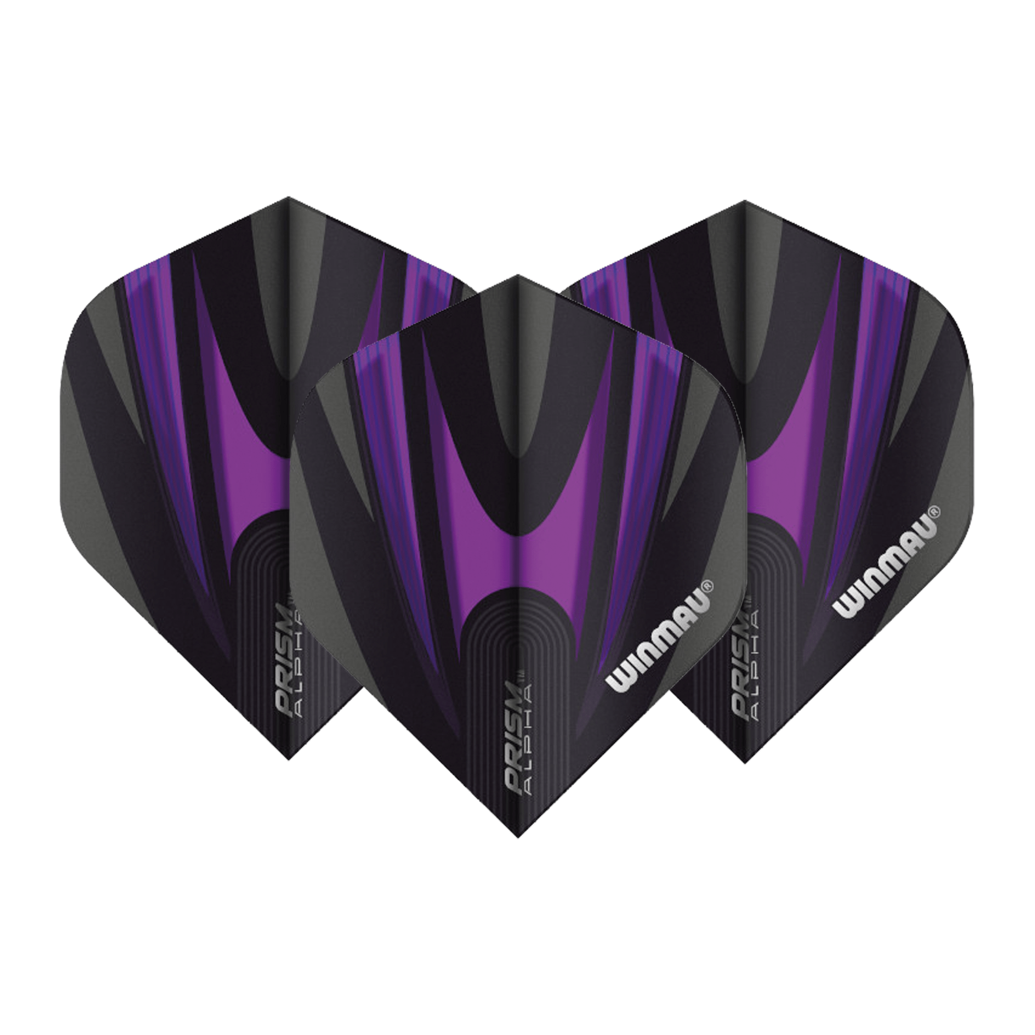 Winmau Prism Alpha Dart Flights Purple / Standard Flights