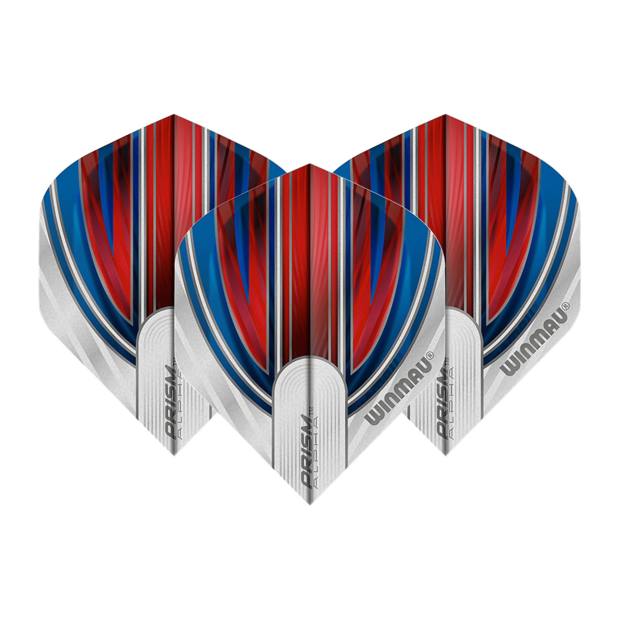 Winmau Prism Alpha Dart Flights Red / Standard Flights