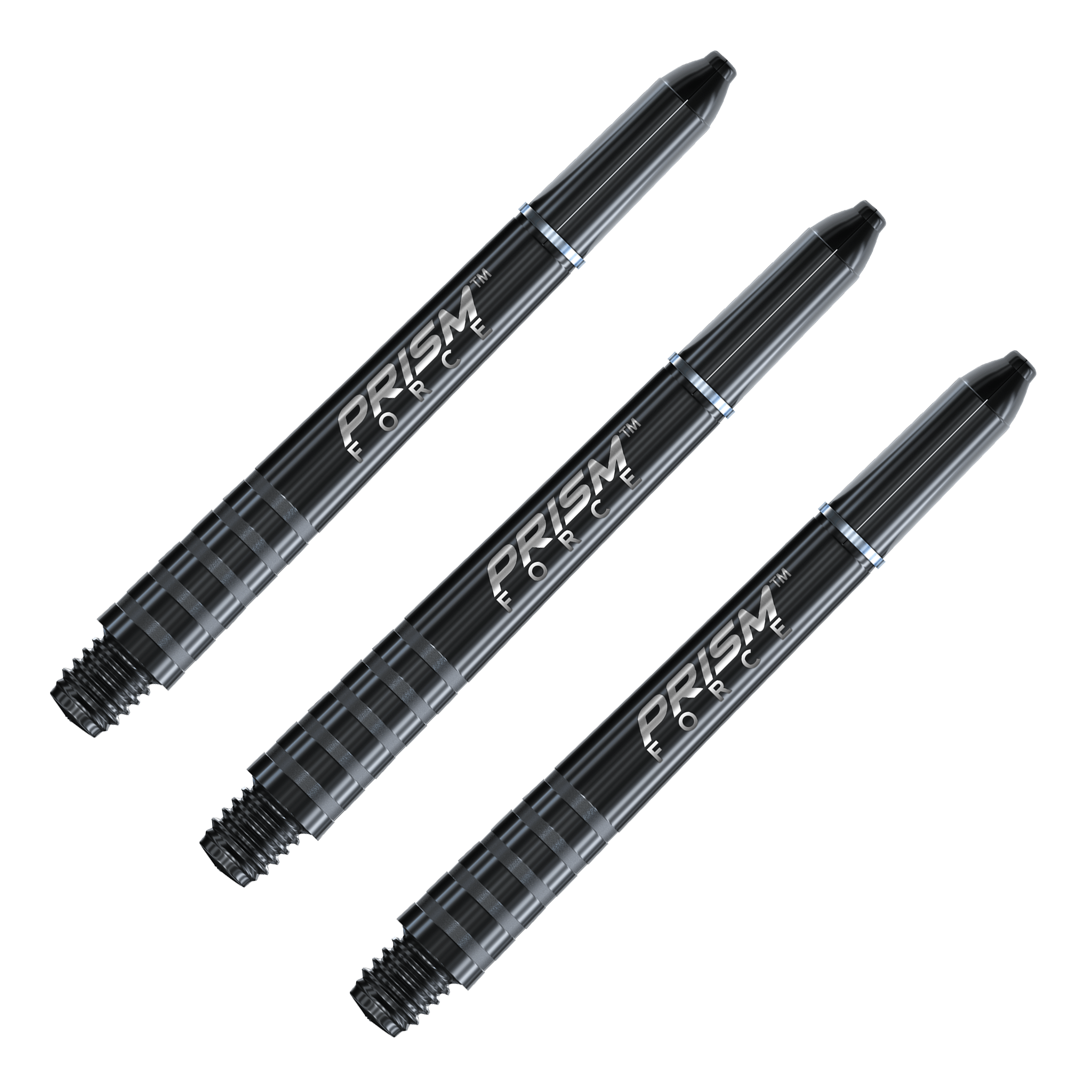 Winmau Prism Force Polycarbonate Dart Shafts Black / Medium (46mm) Shafts