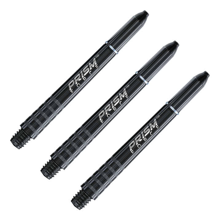 Winmau Prism Force Polycarbonate Dart Shafts Black / Medium (46mm) Shafts
