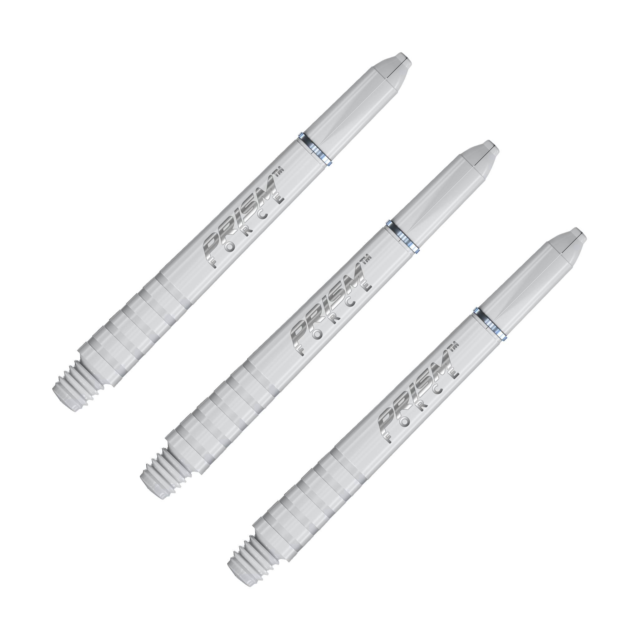 Winmau Prism Force Polycarbonate Dart Shafts White / Intermediate (41mm) Shafts