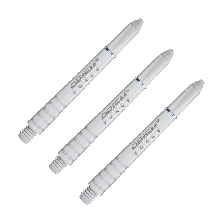 Winmau Prism Force Polycarbonate Dart Shafts White / Intermediate (41mm) Shafts