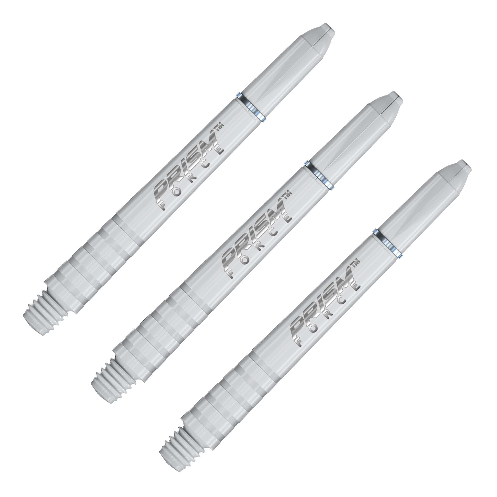 Winmau Prism Force Polycarbonate Dart Shafts White / Medium (46mm) Shafts