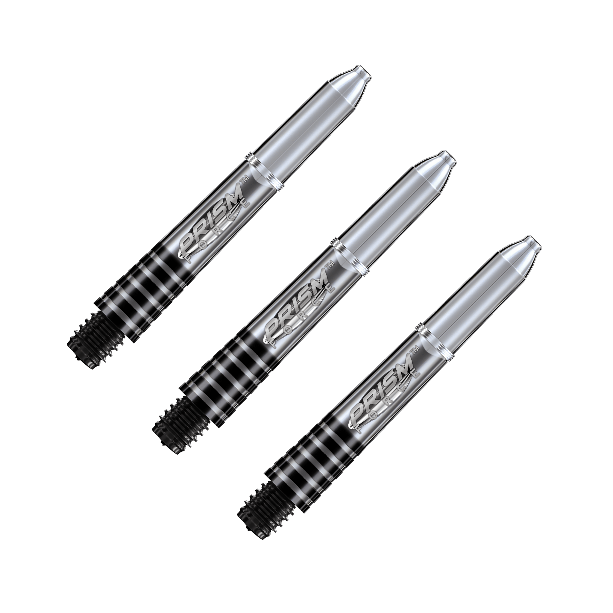 Winmau Prism Force Short (35mm) Polycarbonate  Dart Shafts Clear Shafts
