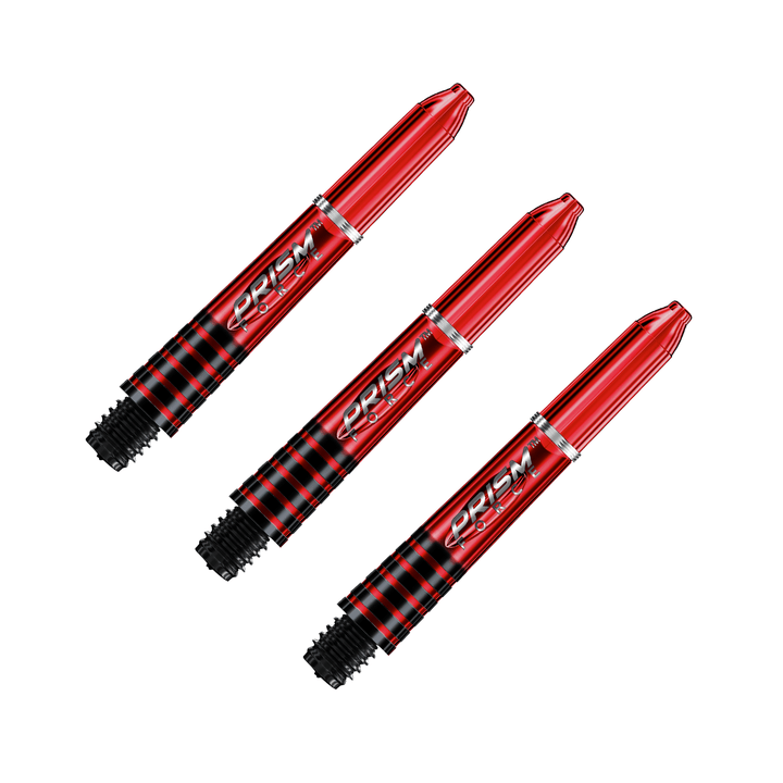 Winmau Prism Force Short (35mm) Polycarbonate  Dart Shafts Red Shafts