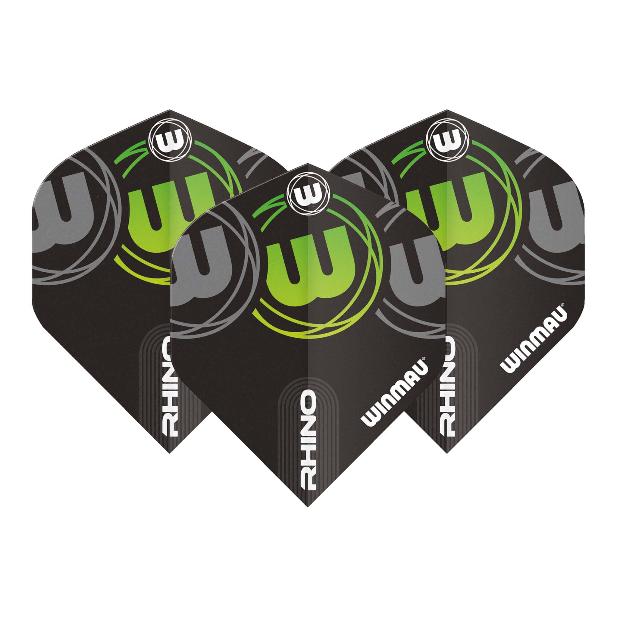Winmau Rhino Logo - Extra Thick Dart Flights Flights
