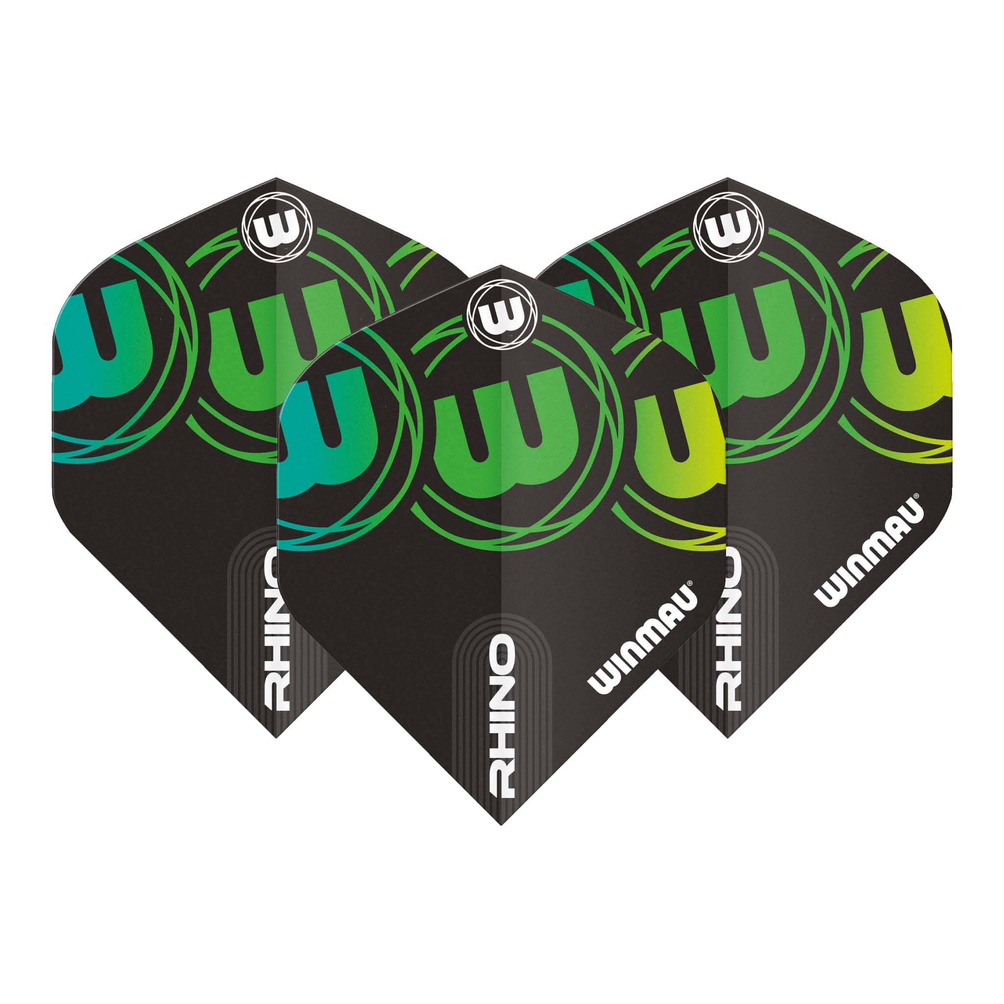 Winmau Rhino Logo - Extra Thick Dart Flights Flights