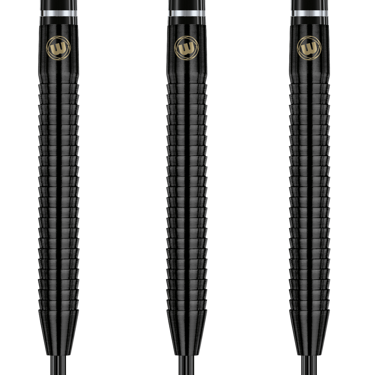Winmau Sabotage Black Steel Tip Darts - 90% Tungsten - 22 Grams Darts