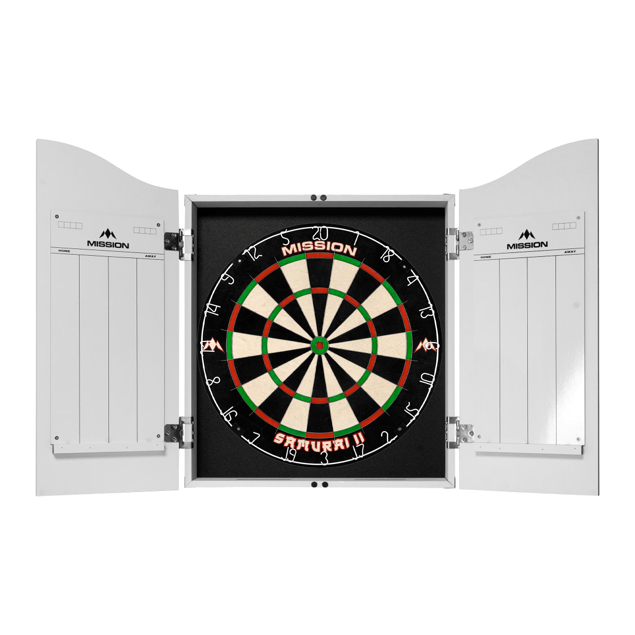 Winmau Samurai II Dartboard & Cabinet Bundle Boards