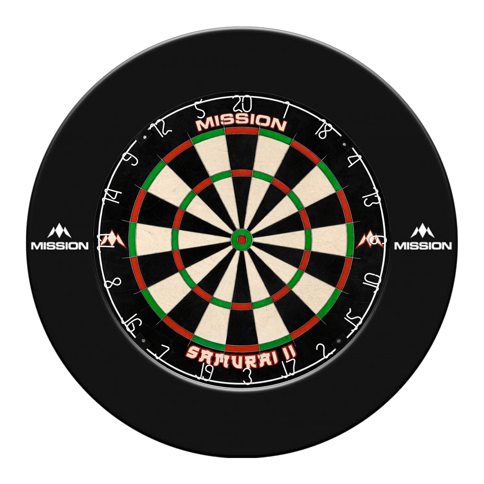 Winmau Samurai II Dartboard & Surround Bundle Boards