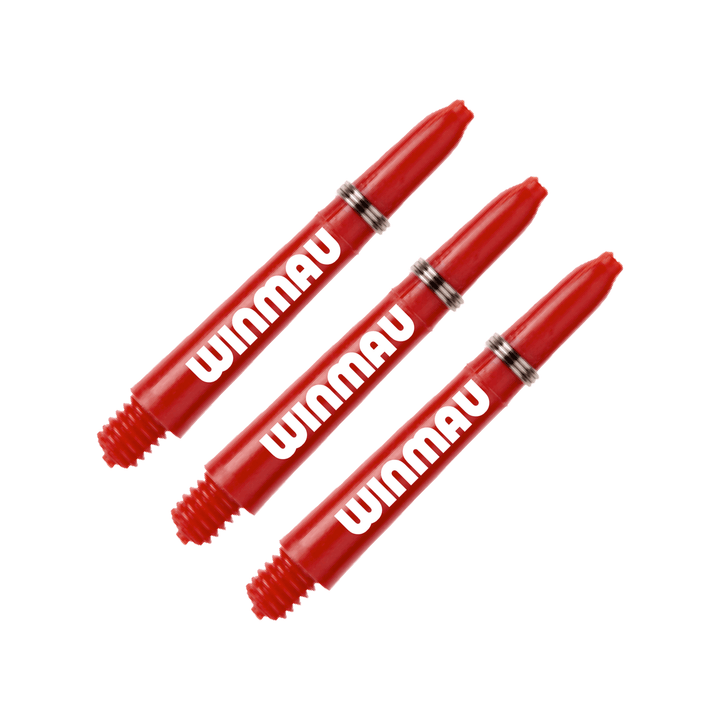 Winmau Signature Nylon Dart Shafts Red / Short (36mm) Shafts
