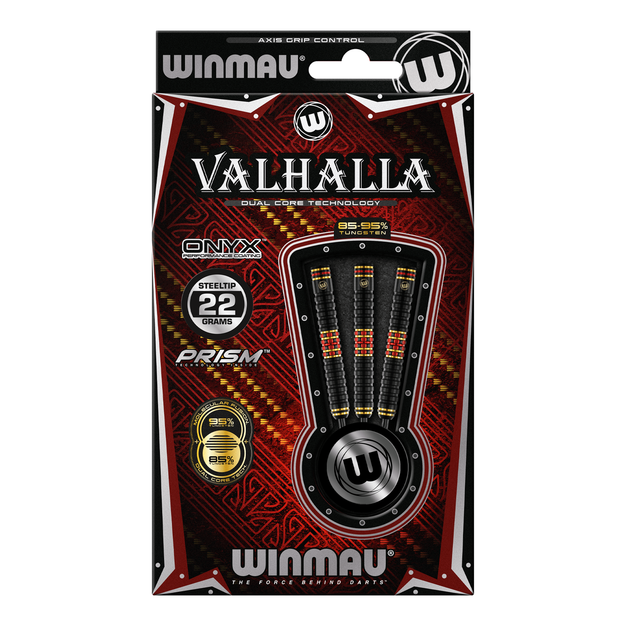 Winmau Valhalla Dual Core - 95% / 85% Tungsten Steel Tip Darts Darts