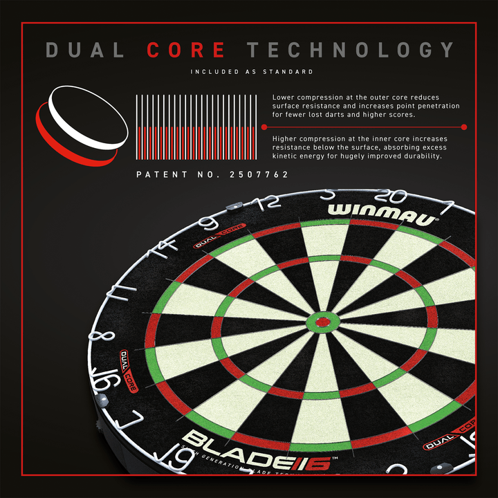 Winmau Winmau Blade 6 Dual Core Dart Board Boards