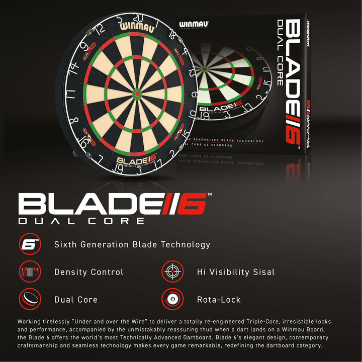 Winmau Winmau Blade 6 Dual Core Dart Board Boards